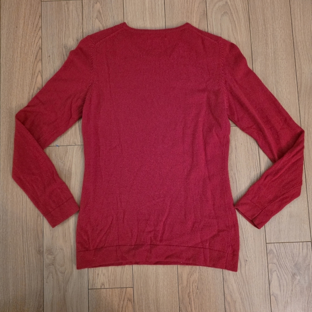 Vintage Sutton Studio Red Cashmere Sweater- M - Picture 7 of 13